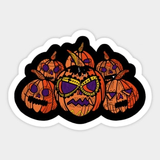 Halloween Pumpkins Sticker